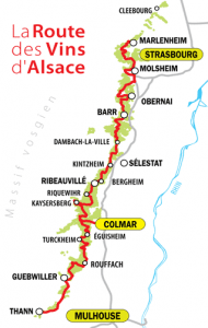 Tourisme en Alsace, route des vins vtc, Tourism in Alsace