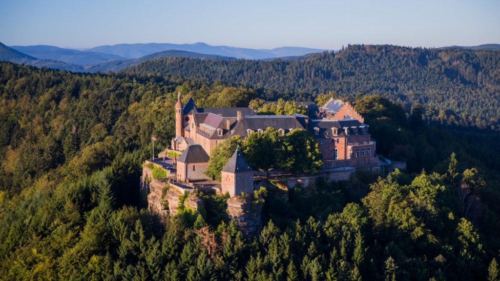 Excursions in Alsace, excursion au château, Excursion to Castle
