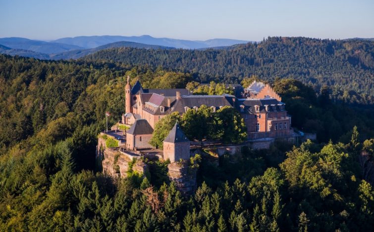 Excursions in Alsace, excursion au château, Excursion to Castle